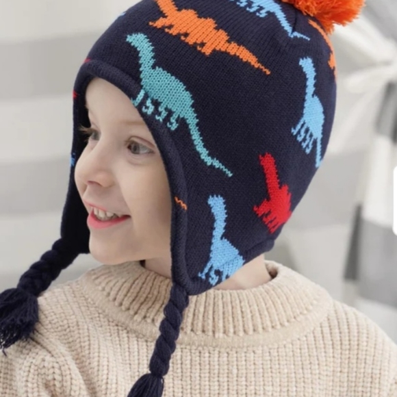 Cute dinosaur Connectyle toddler beanie - Picture 2 of 3